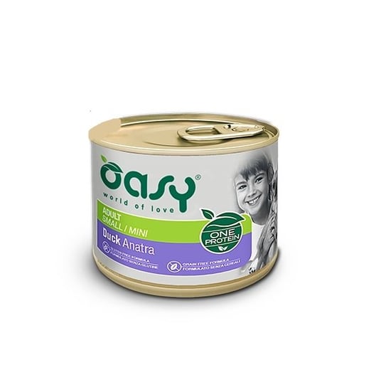Oasy One Protein Adult Small Duck 200g Oasy