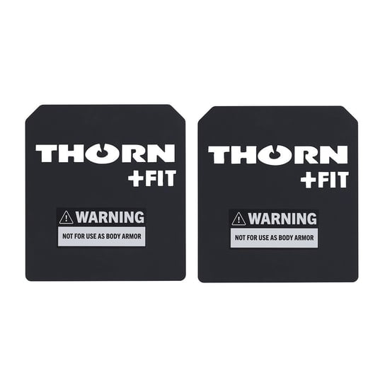 Obciążenie do kamizelki THORN FIT Tactic weight plate 8.6 lb black [pair] Thorn Fit