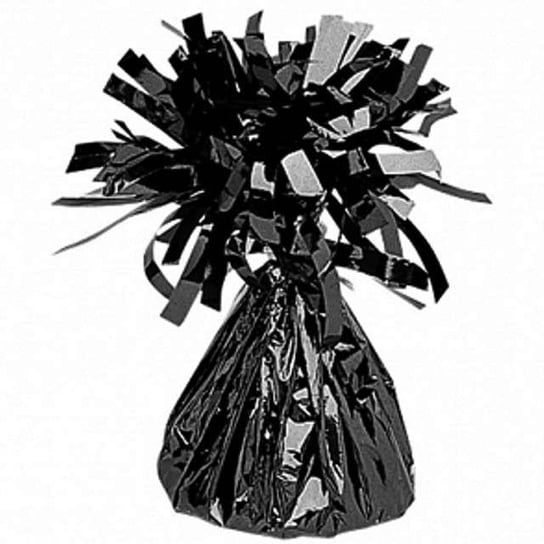 Obciążnik do balonów, foliowy, czarny, 150 g Amscan