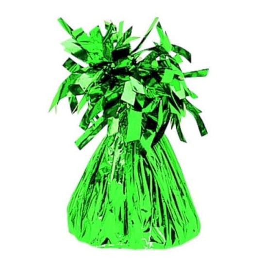 Obciążnik do balonów, foliowy, zielony, 150 g Amscan