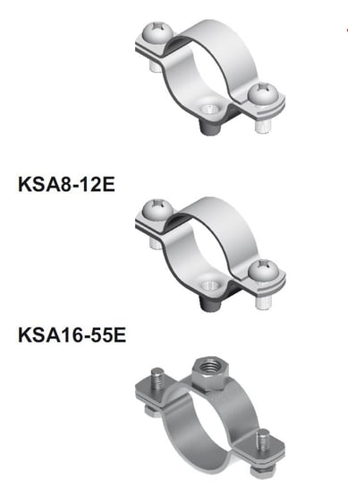 Obejma kablowa KSA18 E90 BAKS