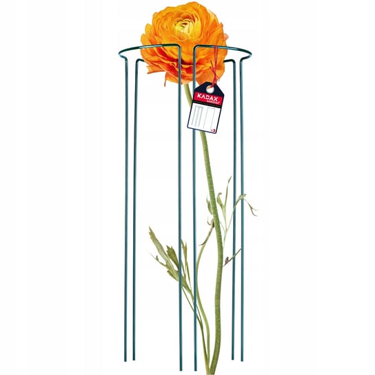 Obejma Podpora Stalowa Na Kwiaty Róże 3szt 90cm KADAX