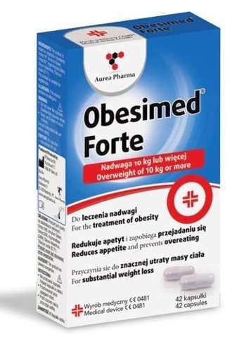 Obesimed Forte, Suplement diety, 42 kaps. Obesimed