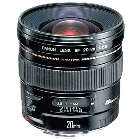 Obiektyw CANON EF, 20 mm, f/2.8 USM Canon
