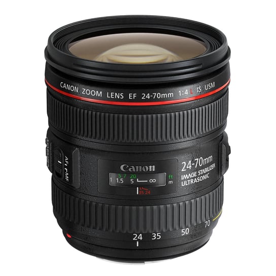 Obiektyw CANON EF, 24-70 mm, f/4.0, L USM, bagnet Canon Canon