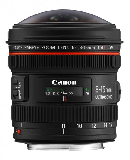 Obiektyw CANON EF, 8-15mm, f/4L Fisheye USM Canon