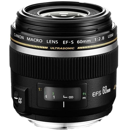 Obiektyw CANON EF-S60 mm, 2.8, Macro USM, bagnet Canon Canon