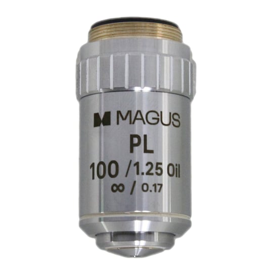 Obiektyw MAGUS SF100 OIL 100х/1,25 Plan Pol ∞/0,17 MAGUS