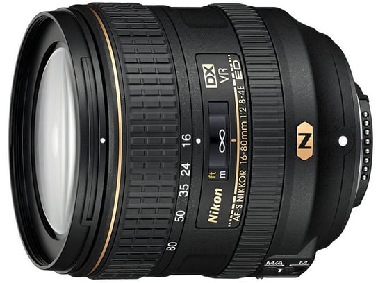 Obiektyw NIKON 16-80 mm, f/2.8-4.0, E DX ED VR, bagnet Nikon Nikon