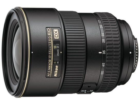 Obiektyw NIKON 17-55 mm, f/2.8, G AF-S DX IF-ED, bagnet Nikon Nikon