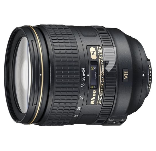 Obiektyw NIKON 24-120 mm, f/4, G ED AF-S VR, bagnet Nikon Nikon