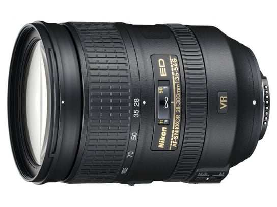 Obiektyw NIKON 28-300 mm, f/3.5-5.6, G AF-S ED VR, bagnet Nikon Nikon