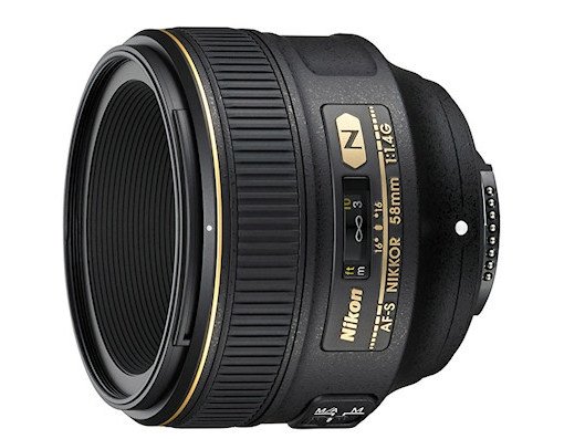 Obiektyw NIKON 58 mm, f/1.4, G AF-S, bagnet Nikon Nikon