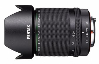 Obiektyw PENTAX HD DFA 28-105 mm, f/3.5-5.6, ED DC WR, bagnet Pentax Pentax
