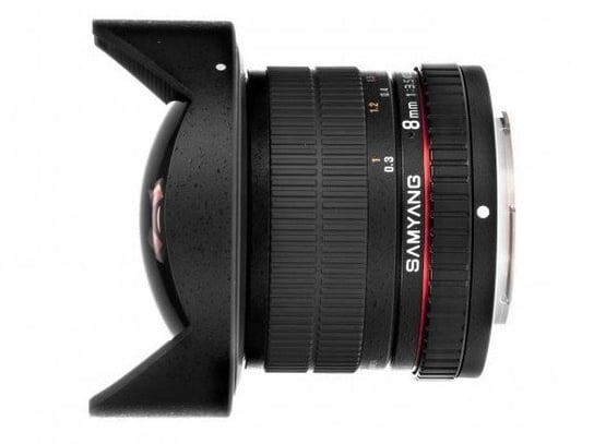 Obiektyw Samyang 8 mm f/3.5 UMC Fish-eye CSII / Canon M Samyang