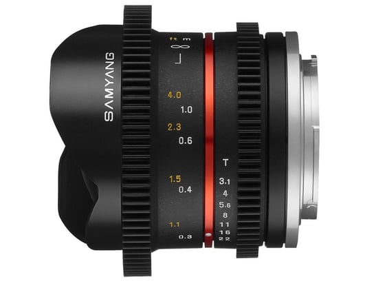 Obiektyw Samyang 8 mm T3.1 V-DSLR UMC Fish-eye II / Sony E Samyang