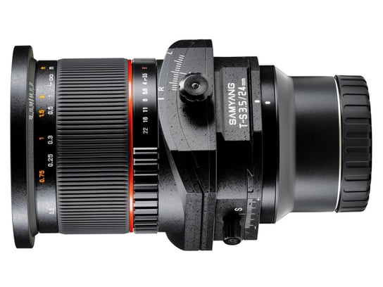 Obiektyw SAMYANG T-S 24 mm, f/3.5, ED AS UMC, bagnet Sony E Samyang