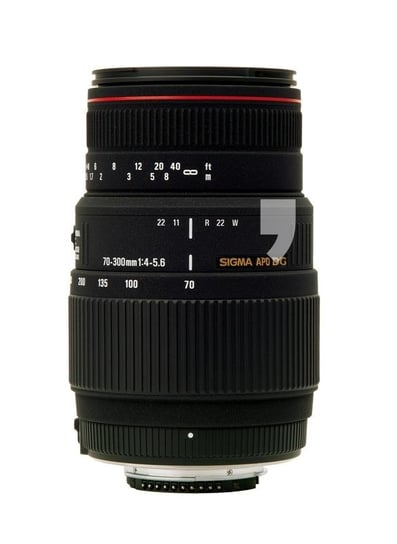 Obiektyw SIGMA 70-300 mm, f/4-5.6, APO DG Macro, bagnet Nikon Sigma