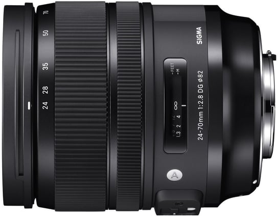 Obiektyw SIGMA A 24-70 mm, f/2.8, DG OS HSM, bagnet Nikon Sigma