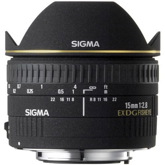 Obiektyw SIGMA AF 15 mm, f/2.8, EX DG Fisheye Diagonal, bagnet Nikon Sigma