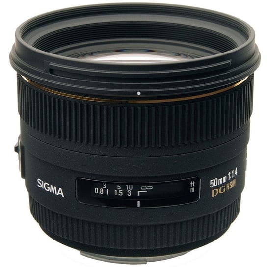 Obiektyw SIGMA AF 50 mm, f/1.4, EX DG HSM, bagnet Nikon Sigma