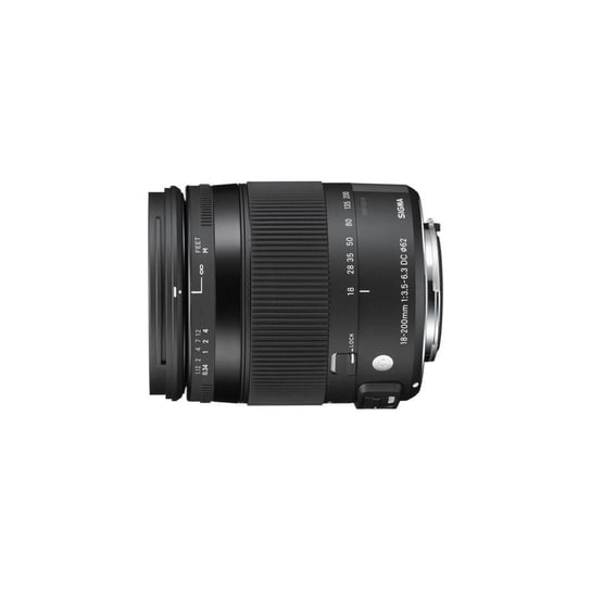 Obiektyw SIGMA C, 18-200 mm, f/3.5-6.3, DC Macro OS HSM, bagnet Canon Sigma