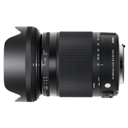 Obiektyw SIGMA C 18-300 mm, f/3.5-6.3, DC MACRO OS HSM, bagnet Nikon Sigma