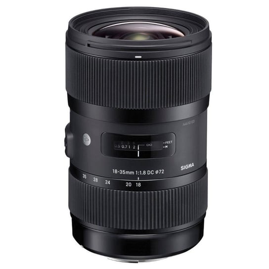 Obiektyw SIGMA Digital A 18-35 mm, f/1.8, DC HSM, bagnet Nikon Sigma