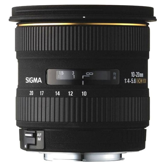 Obiektyw SIGMA Digital AF 10-20 mm, f/4-5.6, EX DC HSM, bagnet Canon Sigma