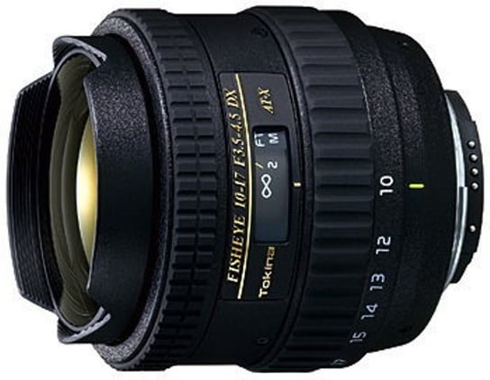 Obiektyw TOKINA AT-X 10-17 mm, f/3.5-4.5, AF DX Fish-eye, bagnet Nikon Tokina