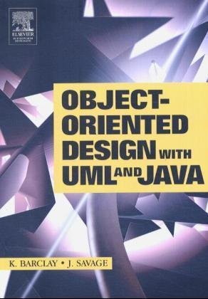Object-Oriented Design with UML and Java Barclay Kenneth
