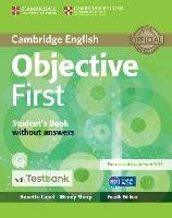 Objective First Student's Book without Answers with CD-ROM w Capel Annette