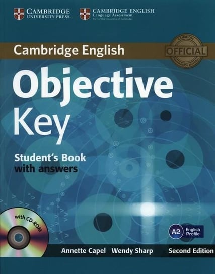 Objective key A2. Student's book with answers + CD Capel Annette, Sharp Wendy