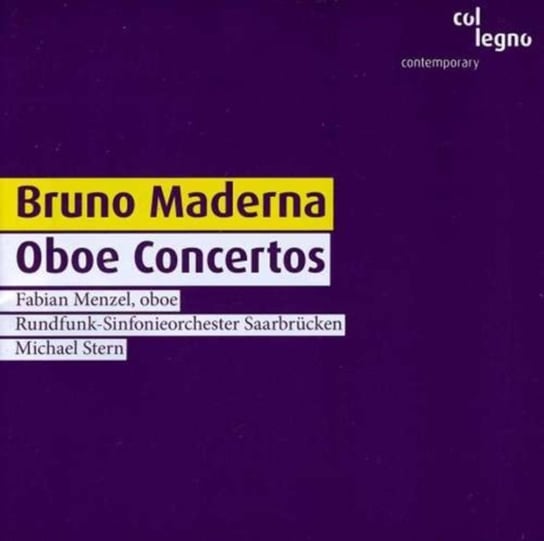 Oboe Concertos Stern Michael
