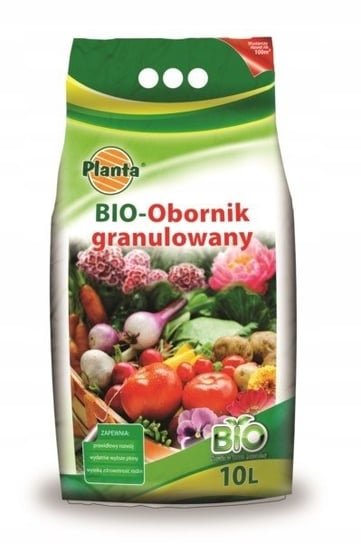 Obornik Bio Naturalny Granulowany Kurzak 10L Planta