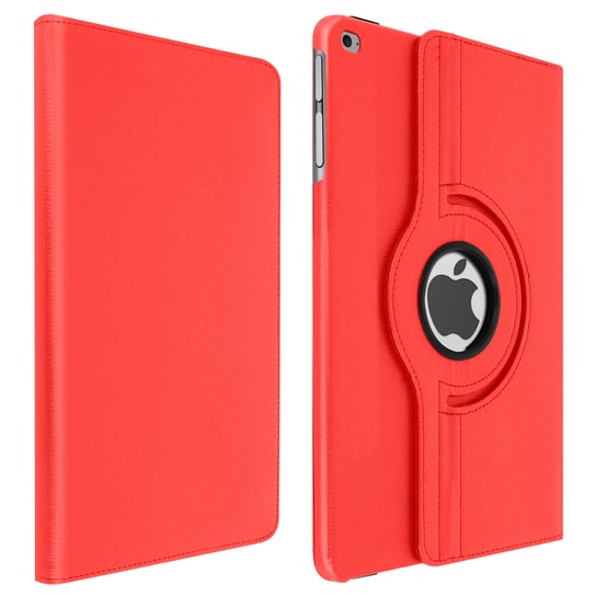Obracany o 360° stojak Folio Case Amortyzujący iPad Mini 4 / Mini 5 2019 – Czerwony Avizar