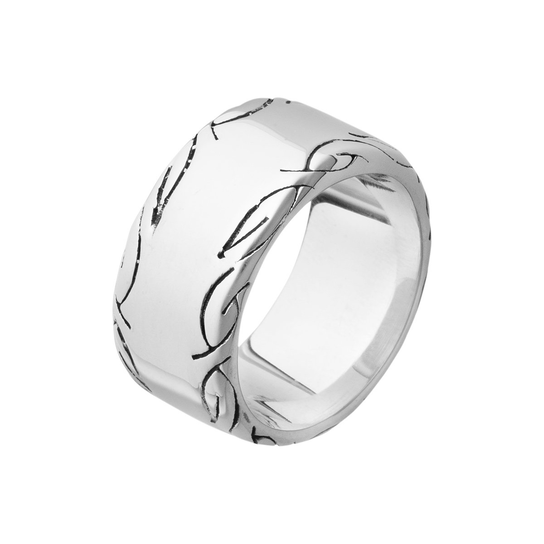 Obrączka Tribal-V VIKING RINGS