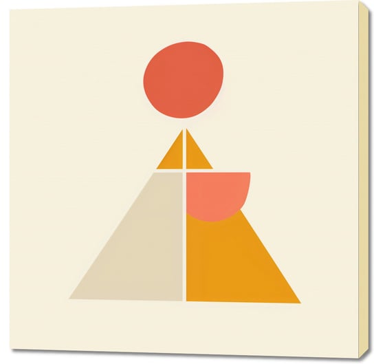 Obraz 100x100cm Piramida Równowagi Inna marka