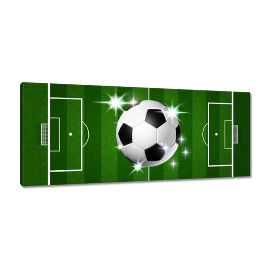 Obraz 100x40cm Boisko piłkarskie Piłka ZeSmakiem