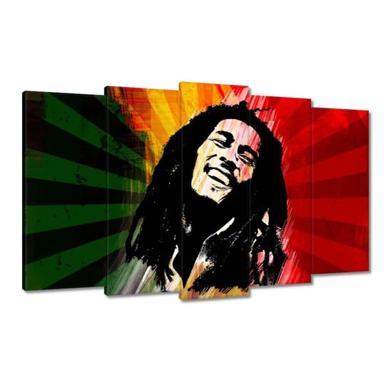 Obraz 100x60cm Bob Marley Reggae ZeSmakiem