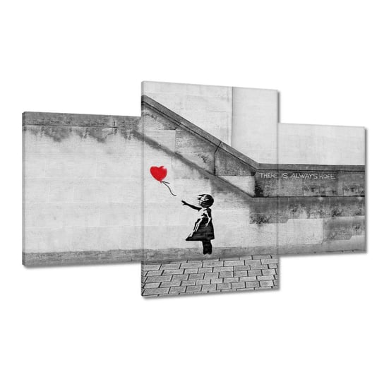 Obraz 100x60cm Dziewczynka z balonikiem ZeSmakiem