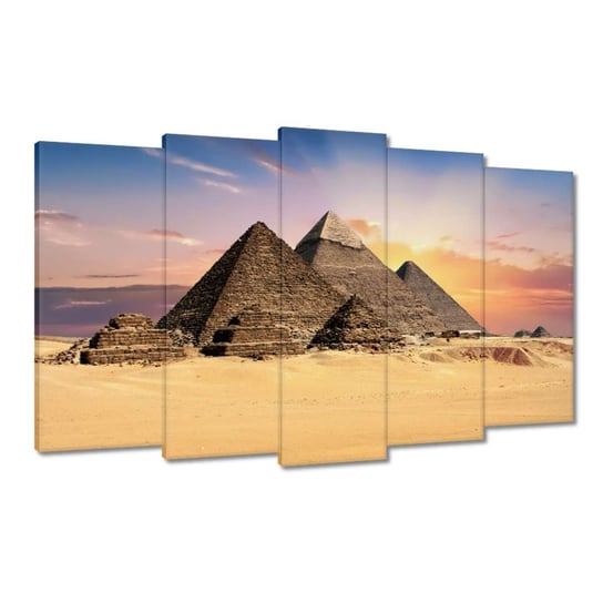 Obraz 100x60cm Piramidy Egipt Krajobraz ZeSmakiem