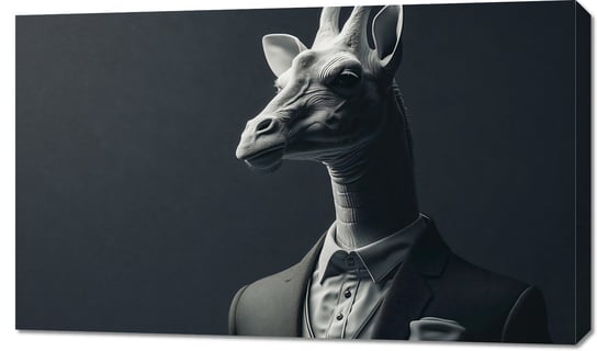 Obraz 100x60cm Żyrafa na Wyjściu Inna marka