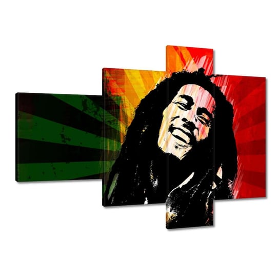 Obraz 100x70cm Bob Marley Reggae ZeSmakiem