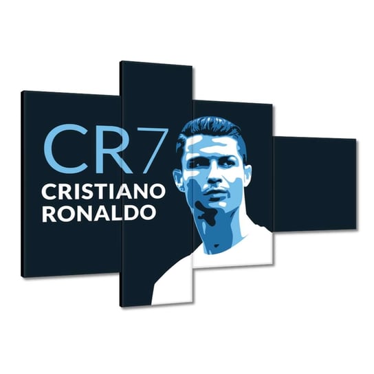 Obraz 100x70cm Cristiano Ronaldo Piłkarz ZeSmakiem