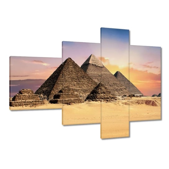 Obraz 100x70cm Piramidy Egipt Krajobraz ZeSmakiem