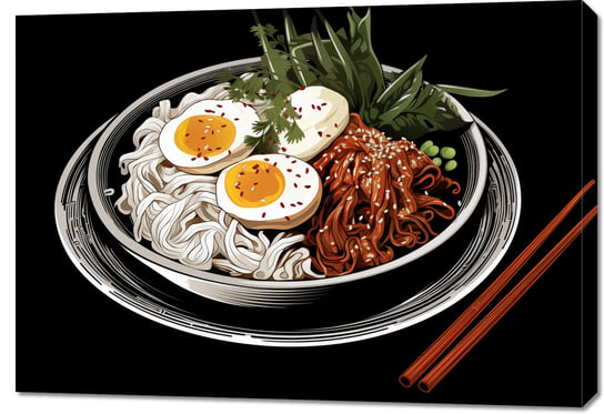 Obraz 100x70cm Ramen w Sztuce Zakito Posters