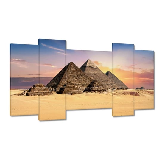 Obraz 120x65cm Piramidy Egipt Krajobraz ZeSmakiem