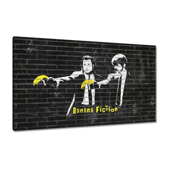 Obraz 120x70cm Banksy Banana Fiction ZeSmakiem