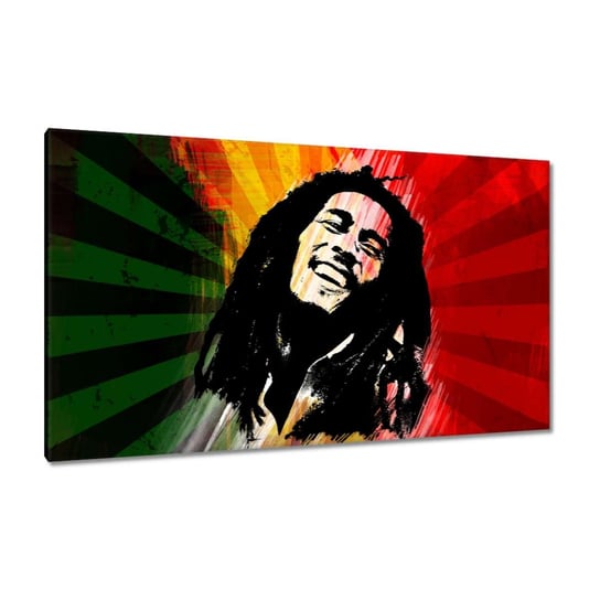 Obraz 120x70cm Bob Marley Reggae ZeSmakiem